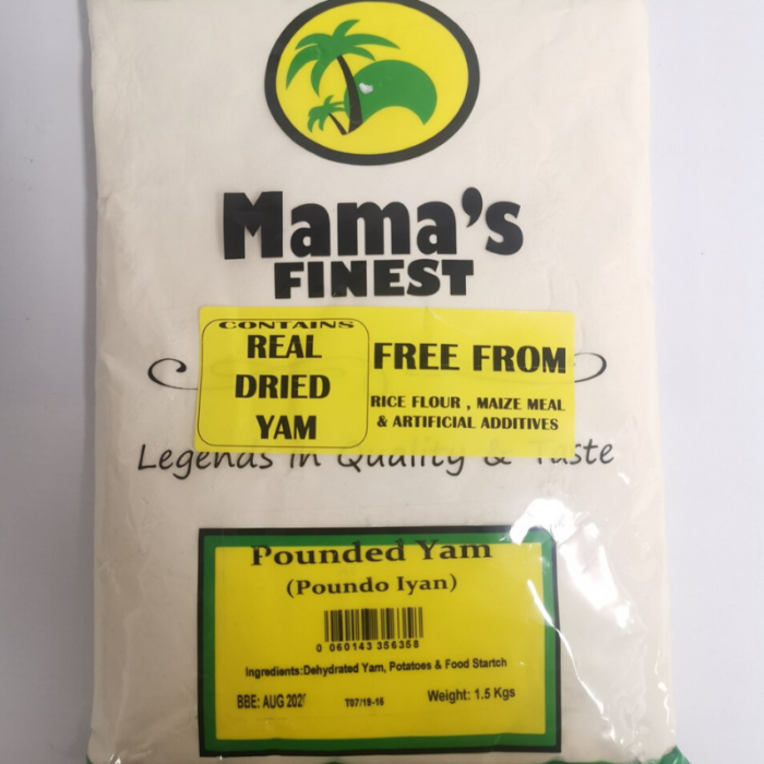 mama's finest pounded yam flour